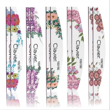 Clavier pilnik łódka 100/180 flowers 10 szt. zestaw