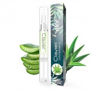 Clavier oliwka do skórek i paznokci Aloes 10ml odżywka