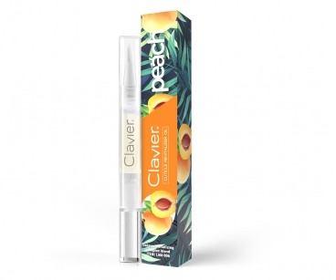 Clavier oliwka do skórek i paznokci Peach 10ml odżywka