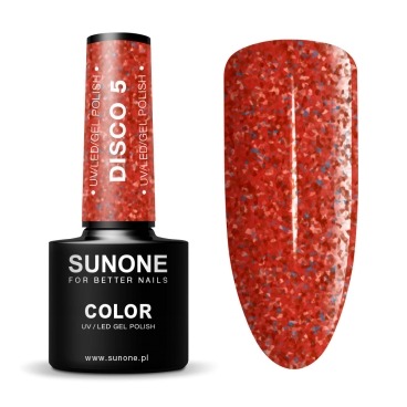 SunOne Disco  5 5g lakier hybrydowy do paznokci