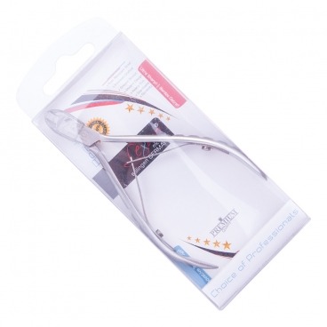 Lexwo cążki do skórek 5mm 10cm srebrne stal nierdzewna 138-5m