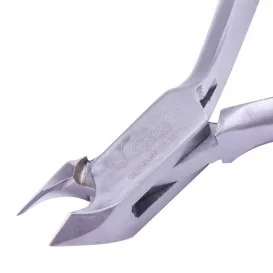 Lexwo cążki do skórek 5mm 10cm srebrne stal nierdzewna 138-5m