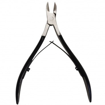 Cążki do skórek 8mm stalowe czarne