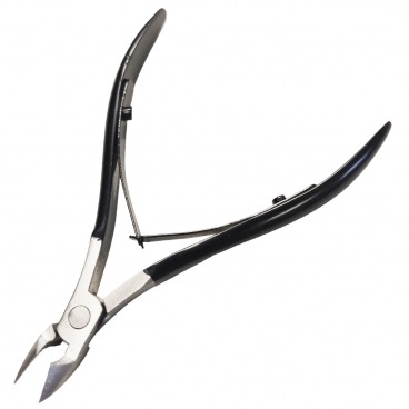 Cążki do skórek 8mm stalowe czarne