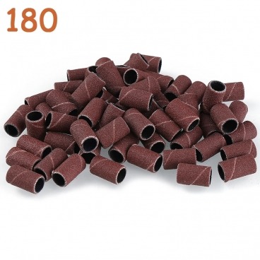 Zestaw 100x nakładka ścierna na frez ( gradacja 80, 120, 180, 240))