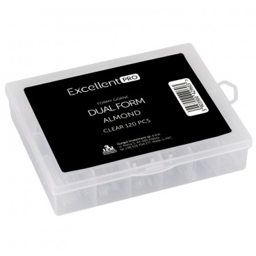 Excellent Pro formy górne dual form Almond 120 szt.