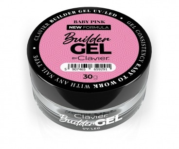 Clavier żel budujący BABY PINK 30g builder gel