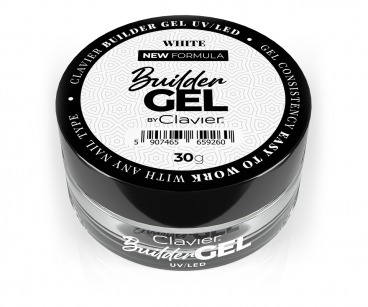 Clavier żel budujący WHITE 30g builder gel