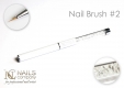 Nails Company Designerski pędzel do stylizacji paznokci nr 2