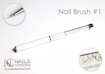Nails Company Pędzel do zdobień nr 1- 7mm