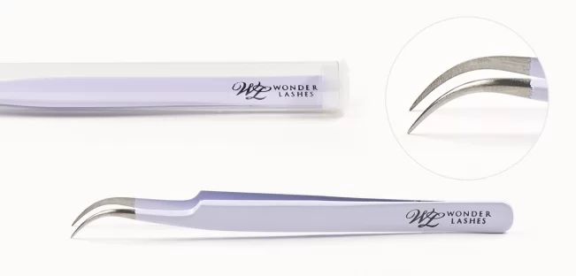 PĘSETA do przedłużania rzęs WL HACZYK Wonder Lashes