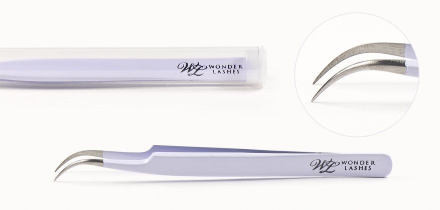 PĘSETA do przedłużania rzęs WL HACZYK Wonder Lashes