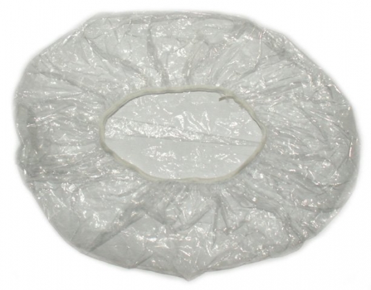 Czepek foliowy do pielęgnacji jednorazowy z gumką 100szt