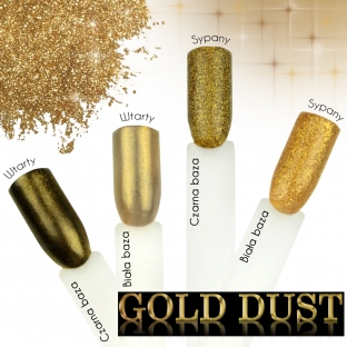 Efekt Gold Dust metaliczny w słoiczku 3ml