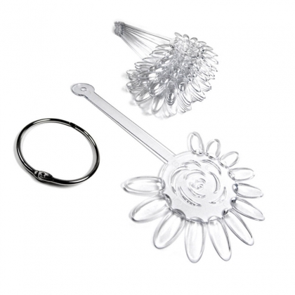 Wzornik kwiatek 120 kolorów przezroczysty