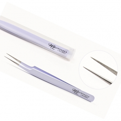 PĘSETA do rzęs WL LEKKO ZAGIĘTA Wonder Lashes