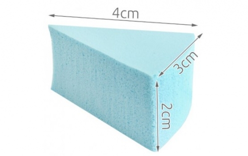 Zestaw 8 szt. gąbki gąbka do ombre makijażu hybryd żeli delikatna