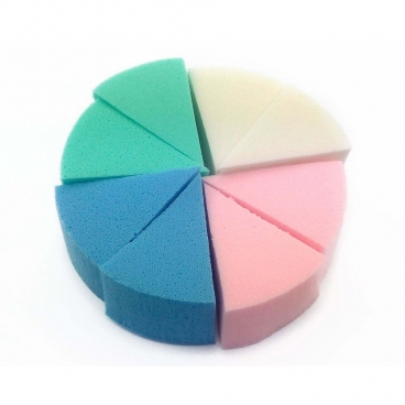 Zestaw 8 szt. gąbki gąbka do ombre makijażu hybryd żeli delikatna