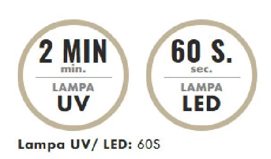 Nails Company Top Star Shine 11ml mega twardy bez przemywania