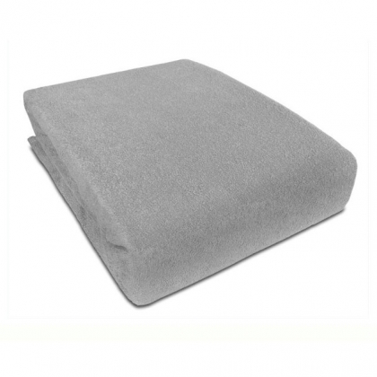 Prześcieradło na łóżko FOTEL kosmetyczne 70x190 Frotte szare