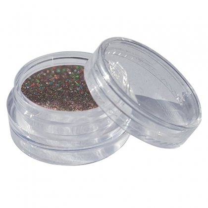 Efekt Manix Holo Szron 14 do zdobień w słoiczku 3ml - dark multicolor