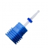 Frez ceramiczny do usuwania skórek cienki niebieski - medium