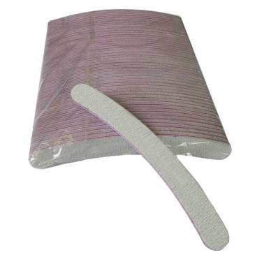 Pilnik banan 180/240 ( biały, czarny, zebra) 50 szt. zestaw