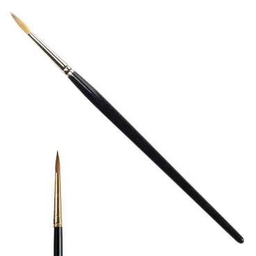 Pędzelek Kolinsky nr 5 do malowania zdobień manicure