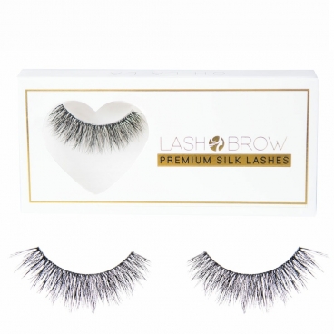 Rzęsy jedwabne na taśmie Oh La La C 0,07 8-13mm Premium Silk Lashes wielokrotnego użytku