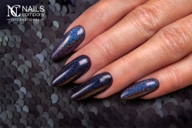 Nails Company pyłek holo Black 2,5g do wcierania