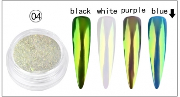 Efekt aurora zorzy crystal mirror