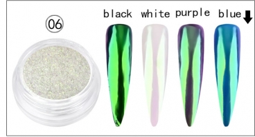 Efekt aurora zorzy crystal mirror 