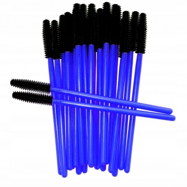 Szczoteczki silikonowe do rzęs zestaw 25 szt.