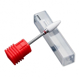 Zestaw 3x frez ceramiczny płomień do usuwania żelu akrylu hybryd