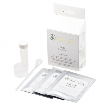 Brow Henna pudrowa w proszku black 3 saszetki