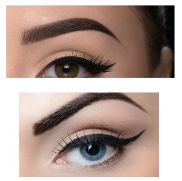 Szablony do modelowania i stylizacji brwi 3 szt.